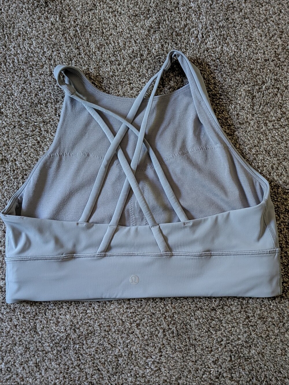 lululemon Energy Longline Bra - Solar Gray - Picture 3 of 4